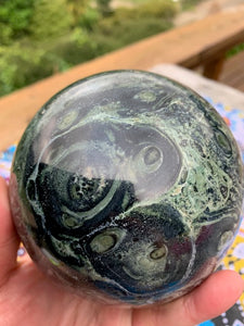 2.75kg Kambaba Jasper SPhere and stand